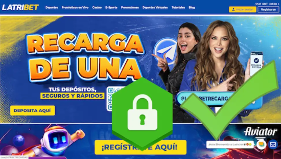 Juega en el sitio web de Latribet